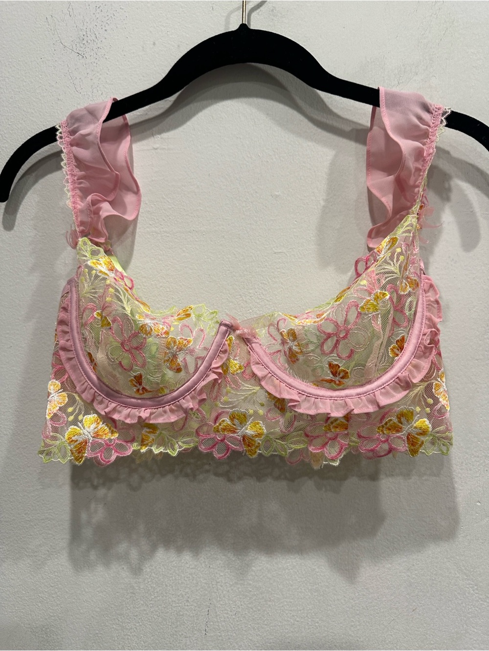 VICTORIA SECRET FOR LOVE AND LEMONS bra bralette 32 34 D - Picture 2 of 4